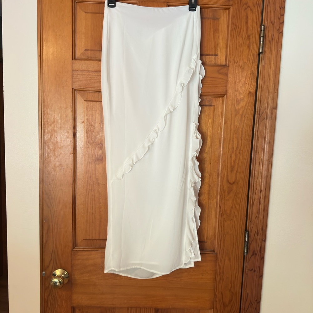 Princess Polly Trevally White Pencil Skirt - Picture 2 of 4